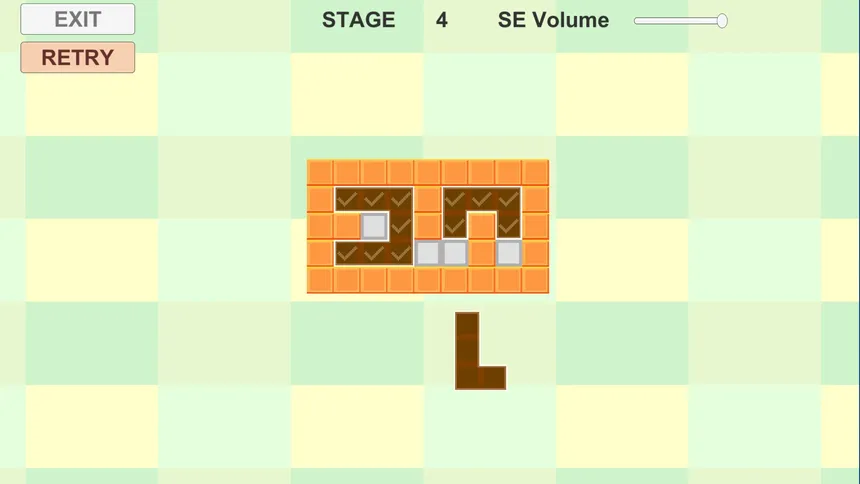 Скриншот 1 к игре Choco Puzzle