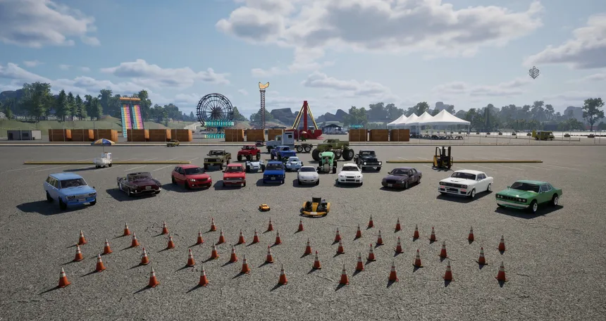 Скриншот 1 к игре Cone Crushers: Autocross
