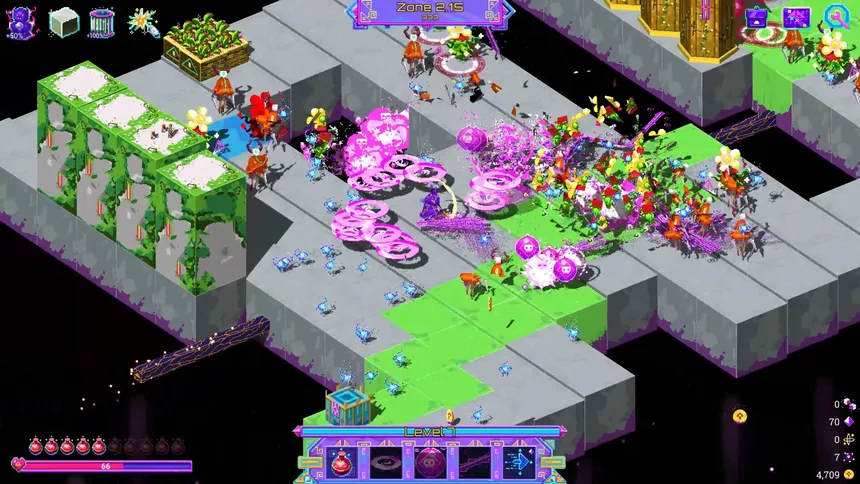 Скриншот 3 к игре Neon Spellstorm