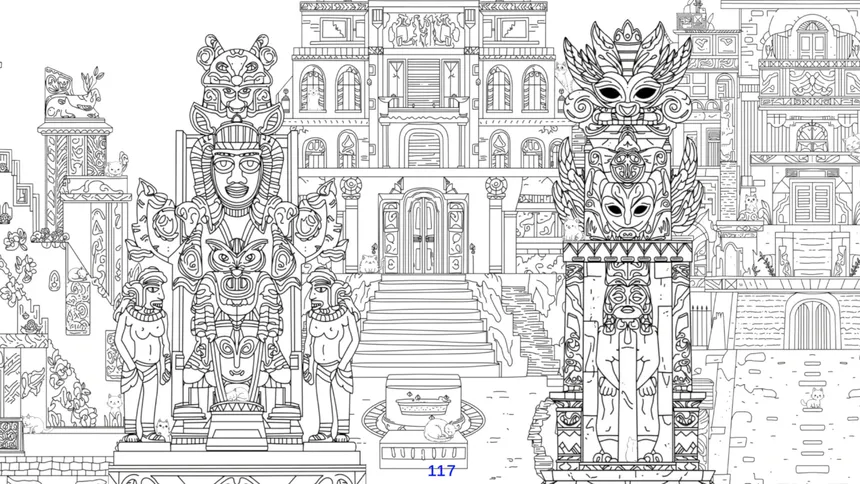 Скриншот 4 к игре Hidden Cats of Mayan