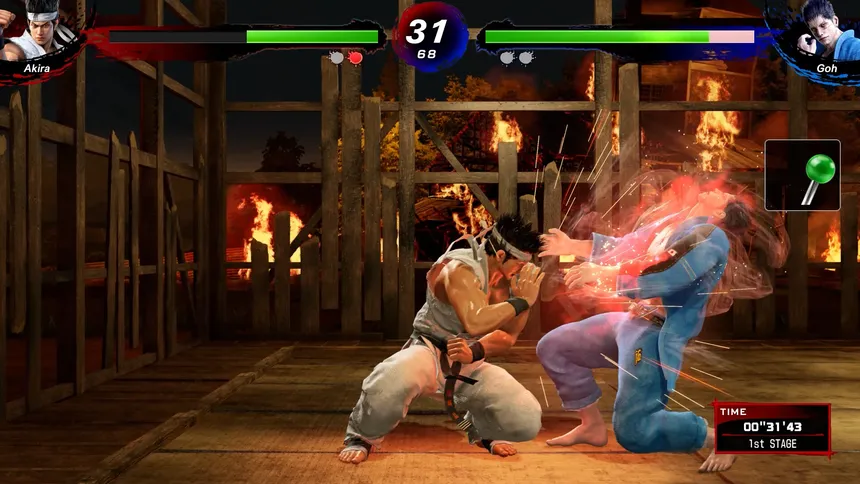Скриншот 1 к игре Virtua Fighter 5 R.E.V.O. World Stage