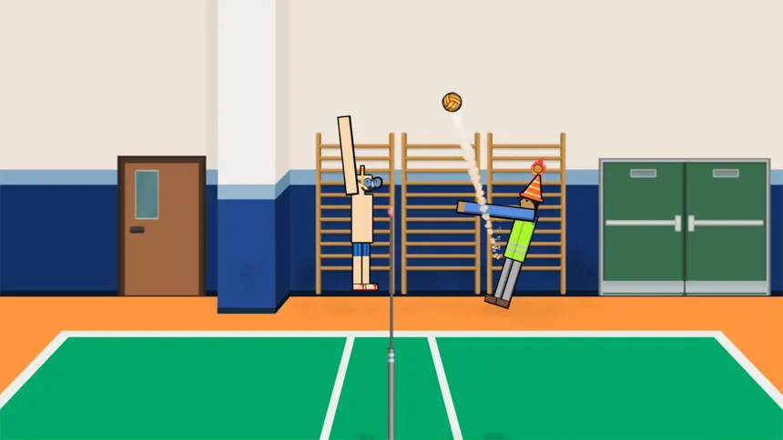 Скриншот 2 к игре Wacky Volleyball