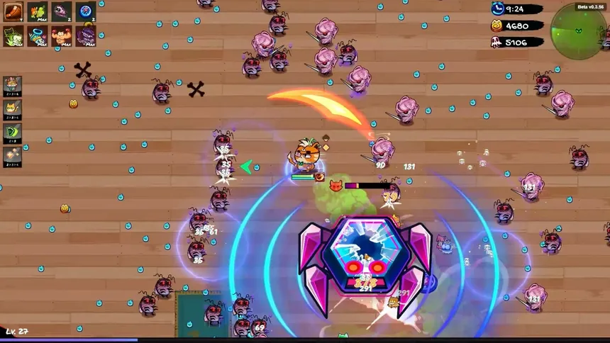 Скриншот 1 к игре Meow Meow Invasion