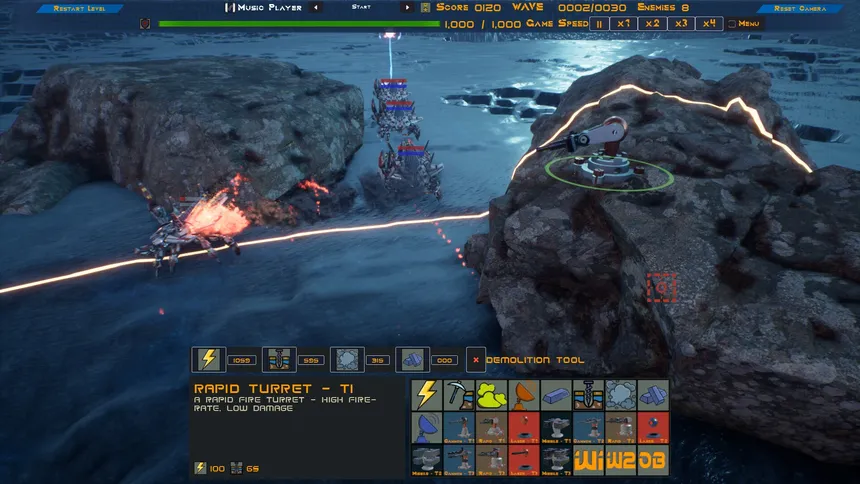 Скриншот 5 к игре Ad Astra: Sci-Fi Tower Defense
