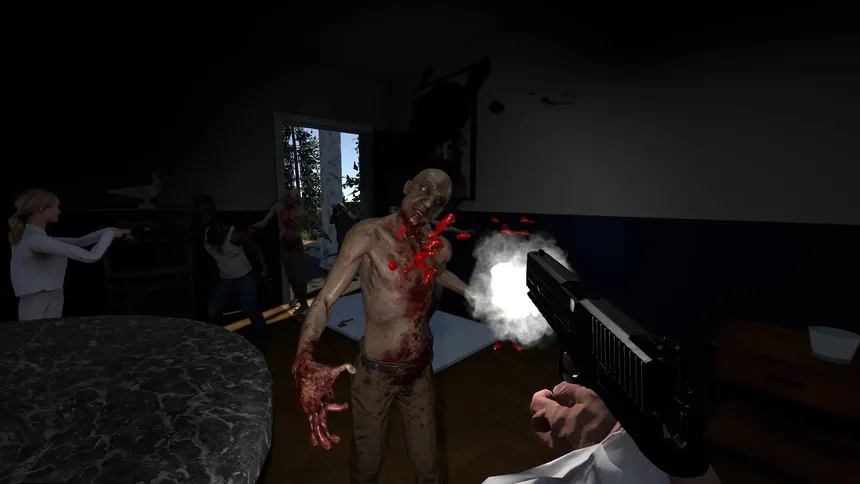 Скриншот 1 к игре Zombie House Siege