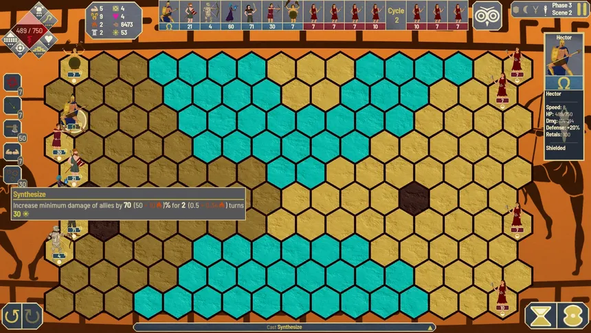 Скриншот 7 к игре Polytropos: A Tactical Odyssey