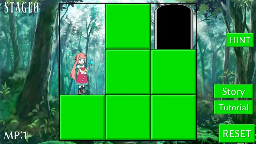 Скриншот 1 к игре Breaking Blocks ～The Wizard's Annihilation Expedition～