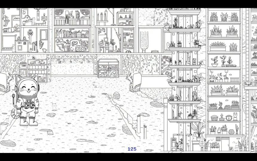 Скриншот 3 к игре Hidden Cats of Mars