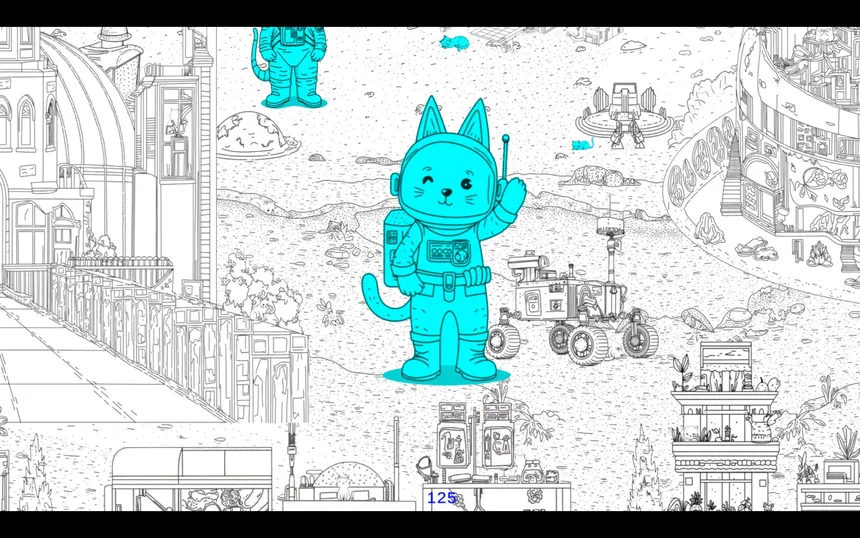 Скриншот 5 к игре Hidden Cats of Mars