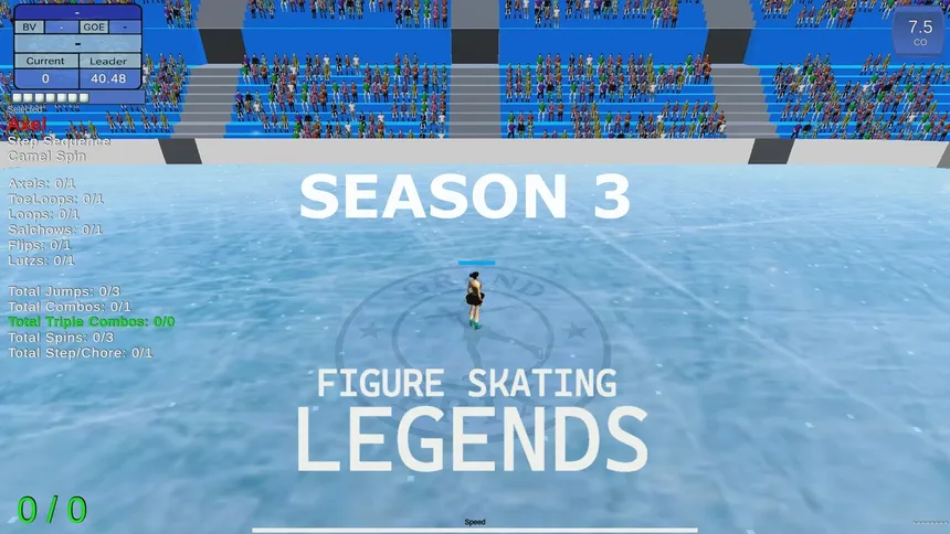 Скриншот 1 к игре Figure Skating Legends