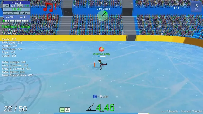 Скриншот 2 к игре Figure Skating Legends