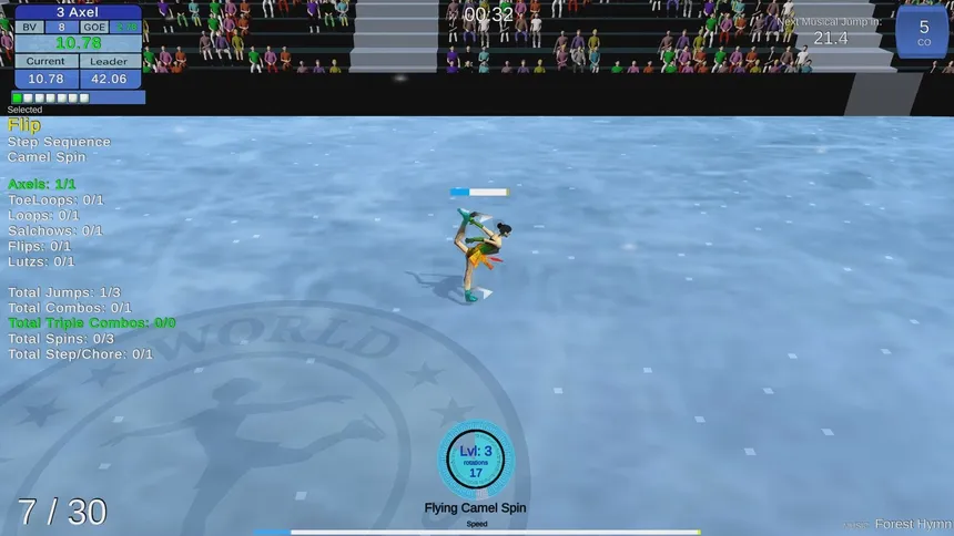 Скриншот 5 к игре Figure Skating Legends