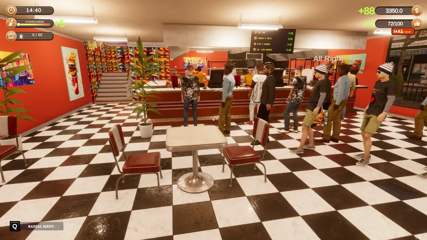 Скриншот 8 к игре Corner Kitchen Fast Food Simulator