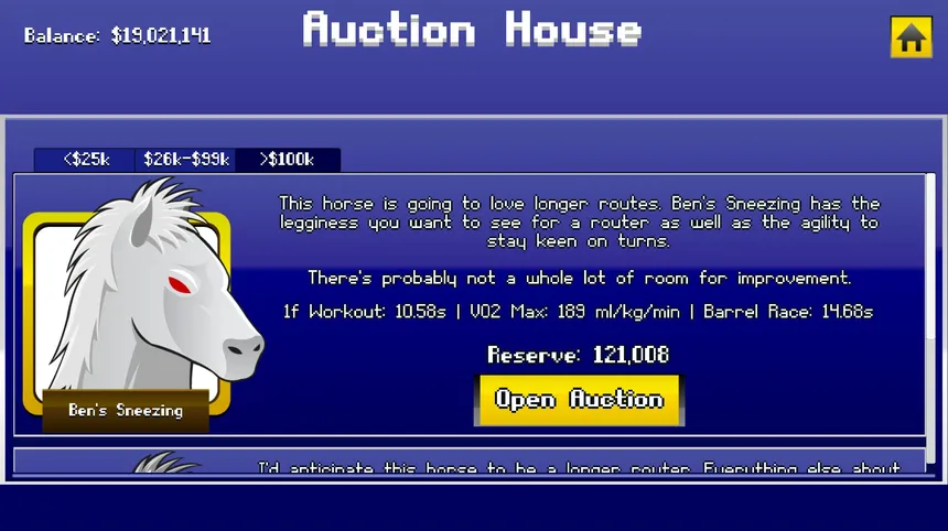 Скриншот 3 к игре Tap Derby: Horse Racing