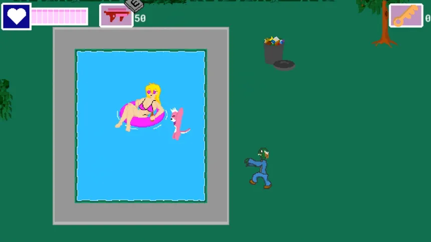Скриншот 2 к игре Zombies Ate My Femboy
