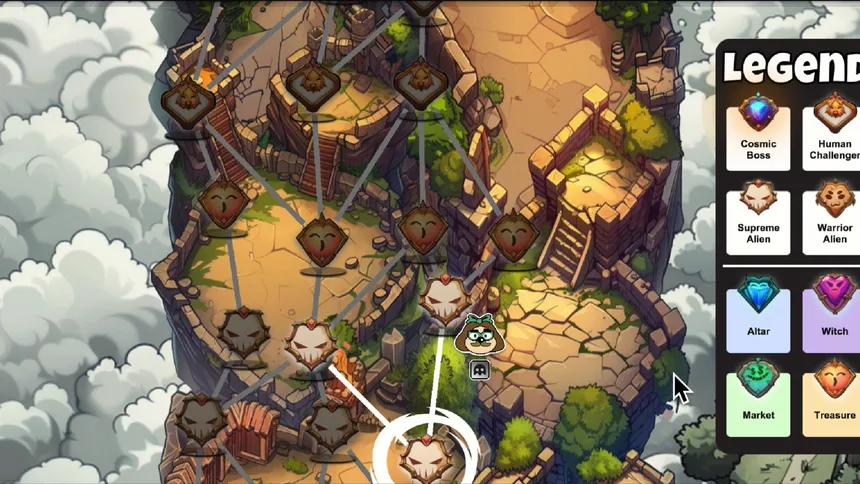 Скриншот 4 к игре MegaChickens - Deckbuilder Roguelike