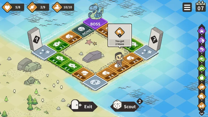 Скриншот 1 к игре Cast Dice Away