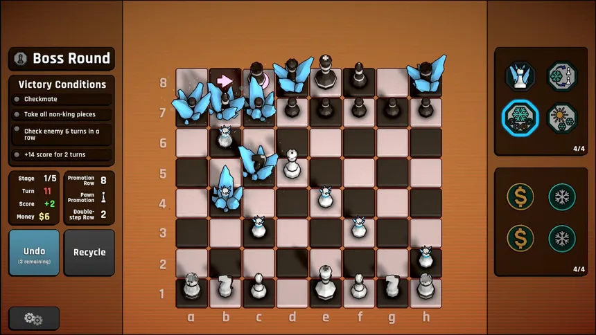 Скриншот 1 к игре Passant: A Chess Roguelike