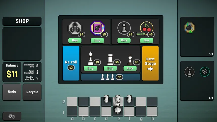 Скриншот 3 к игре Passant: A Chess Roguelike