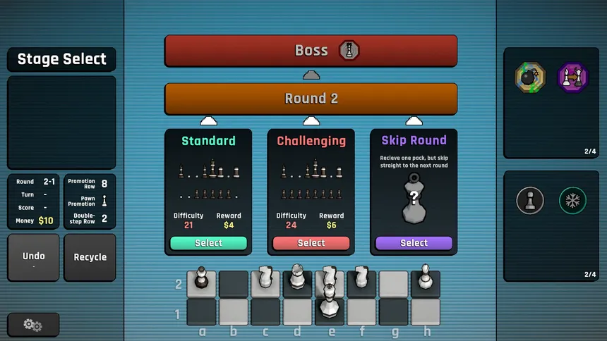 Скриншот 4 к игре Passant: A Chess Roguelike