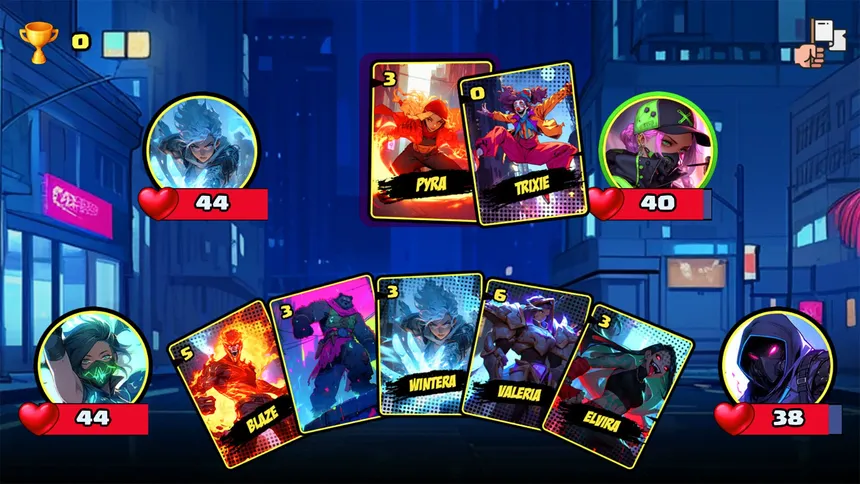 Скриншот 1 к игре Cards Battle Royale