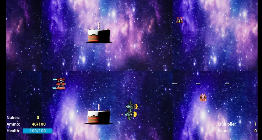 Скриншот 5 к игре Cake Space Shooter