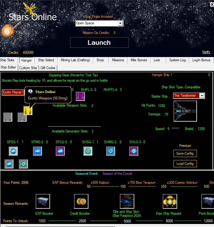 Скриншот 1 к игре Stars Online