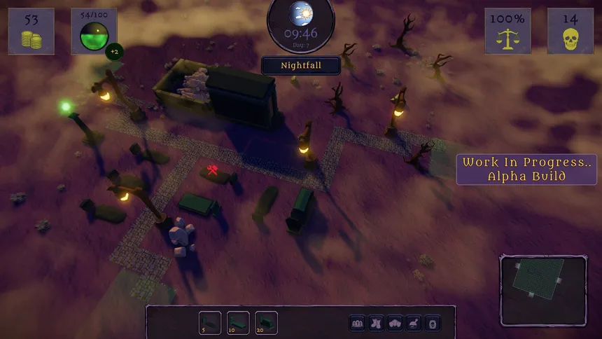 Скриншот 2 к игре Gravewatcher: Nightfall
