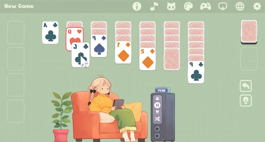 Скриншот 1 к игре Cozy Solitaire