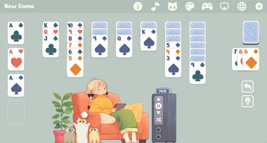 Скриншот 2 к игре Cozy Solitaire