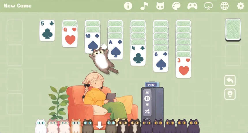 Скриншот 3 к игре Cozy Solitaire