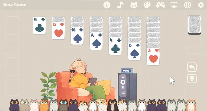 Скриншот 4 к игре Cozy Solitaire