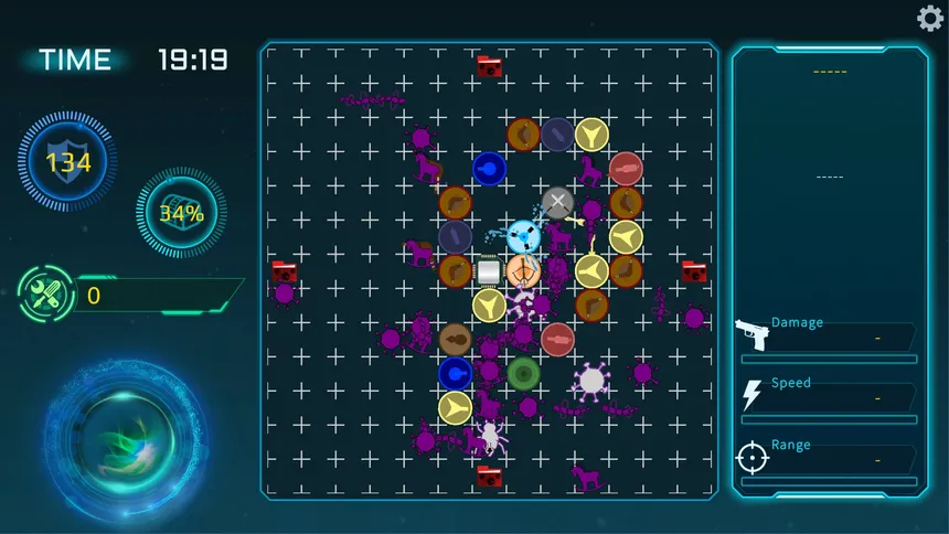 Скриншот 2 к игре Tower defense for virus