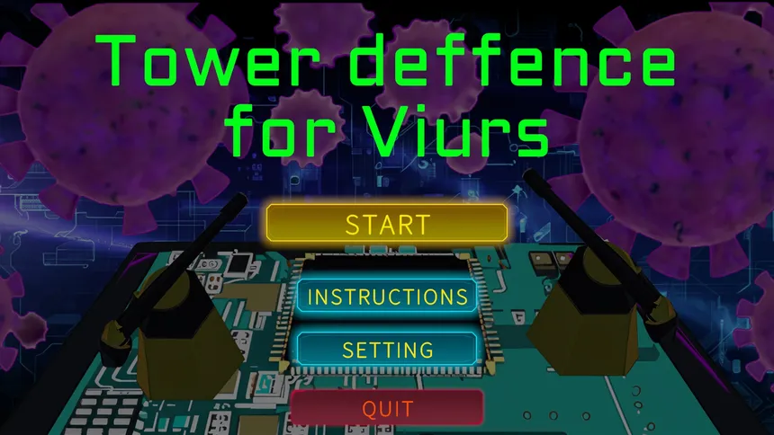 Скриншот 6 к игре Tower defense for virus