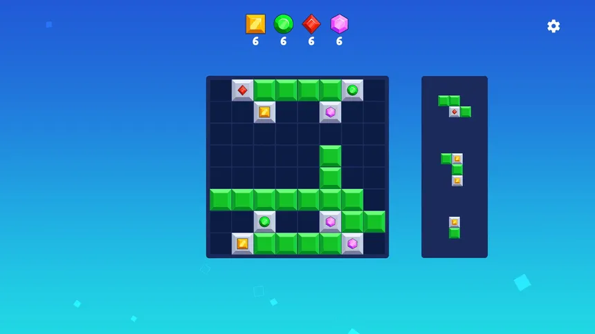Скриншот 2 к игре Block Puzzle