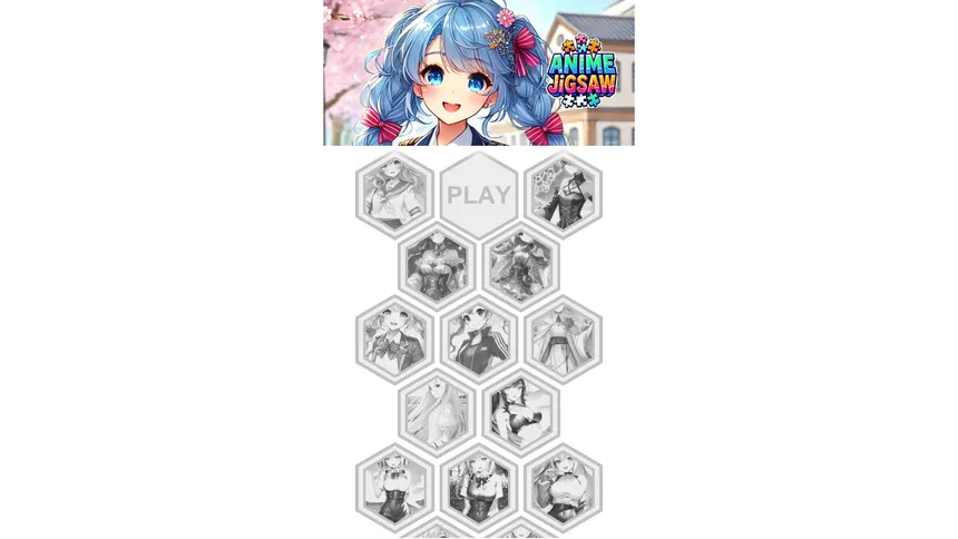Скриншот 2 к игре Anime Jigsaw