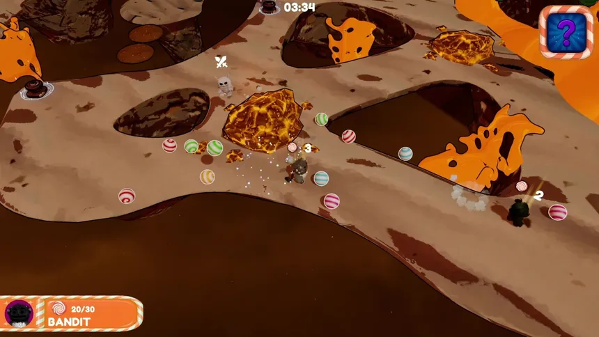 Скриншот 3 к игре Candy Bandits