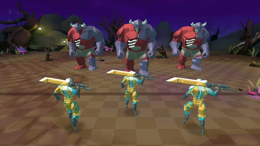 Скриншот 1 к игре Clash Battle Simulator