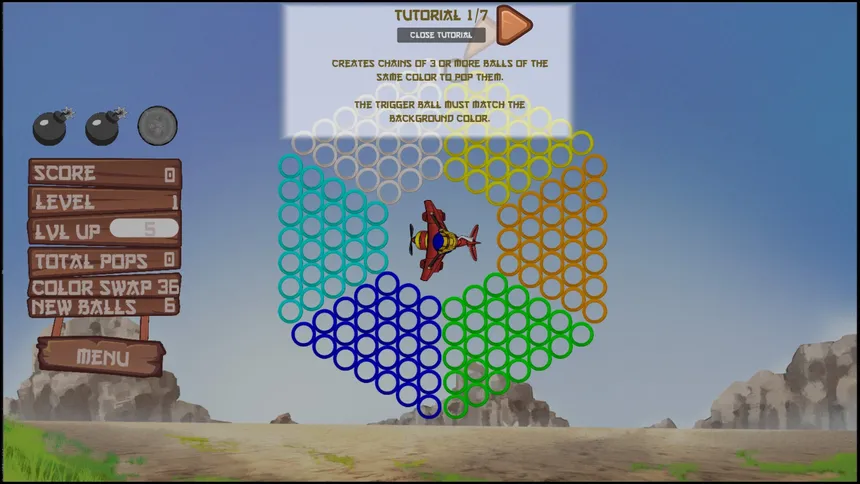 Скриншот 2 к игре Orbital Cascade