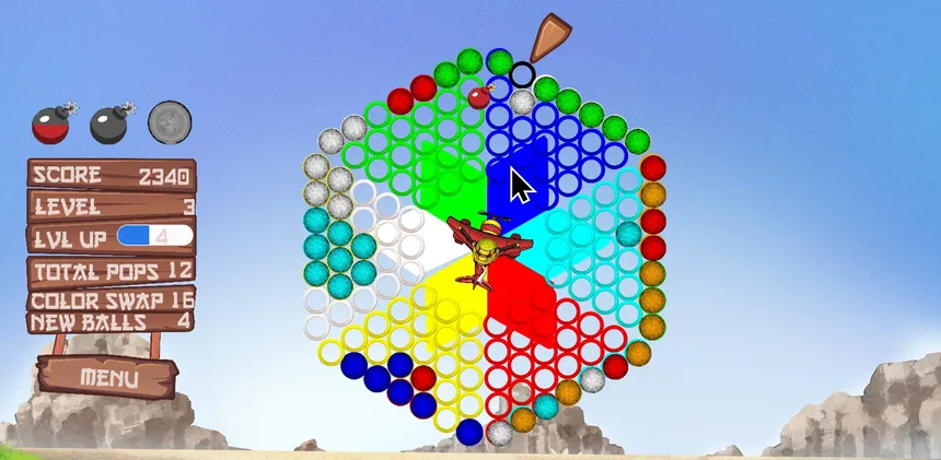 Скриншот 3 к игре Orbital Cascade