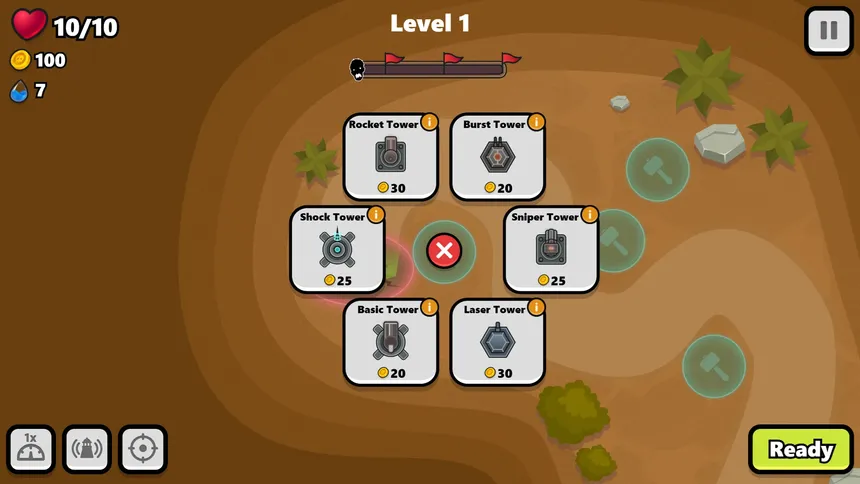Скриншот 1 к игре Doomsday Tower Defense