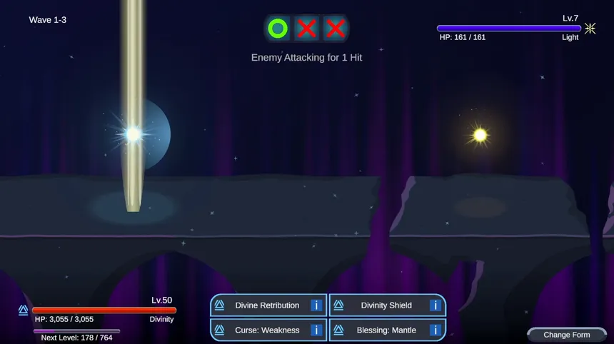 Скриншот 1 к игре The Void: An Incremental Roguelite