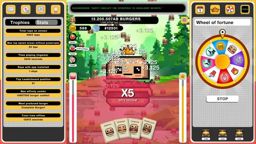 Скриншот 3 к игре Super Burger Clicker