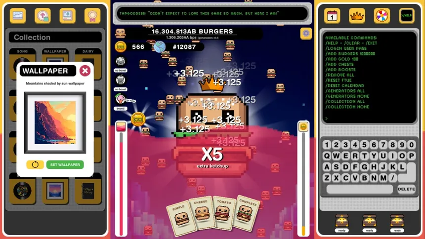 Скриншот 4 к игре Super Burger Clicker