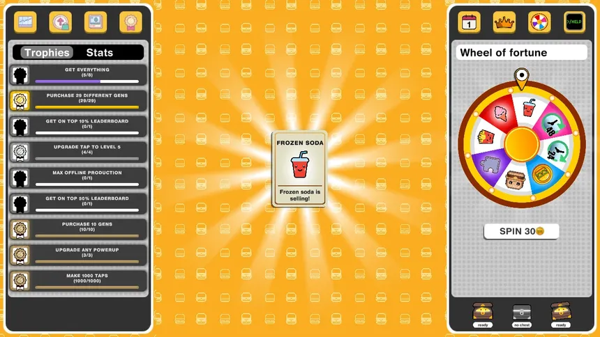 Скриншот 5 к игре Super Burger Clicker