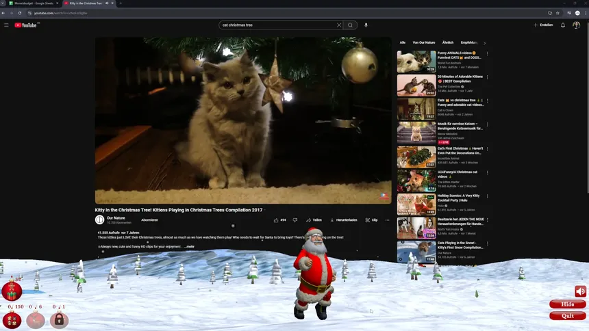 Скриншот 1 к игре Santa Gamepaper
