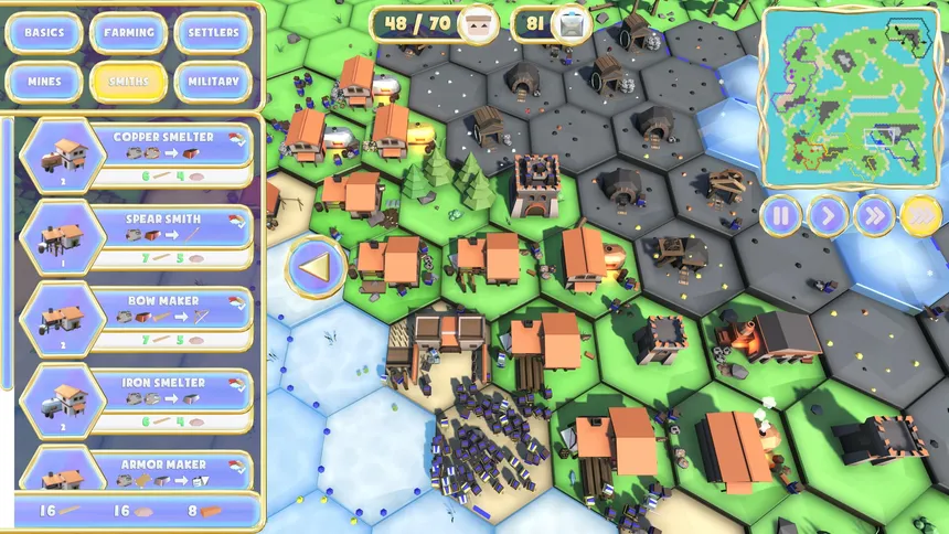 Скриншот 1 к игре Settle and Battle: New Empires