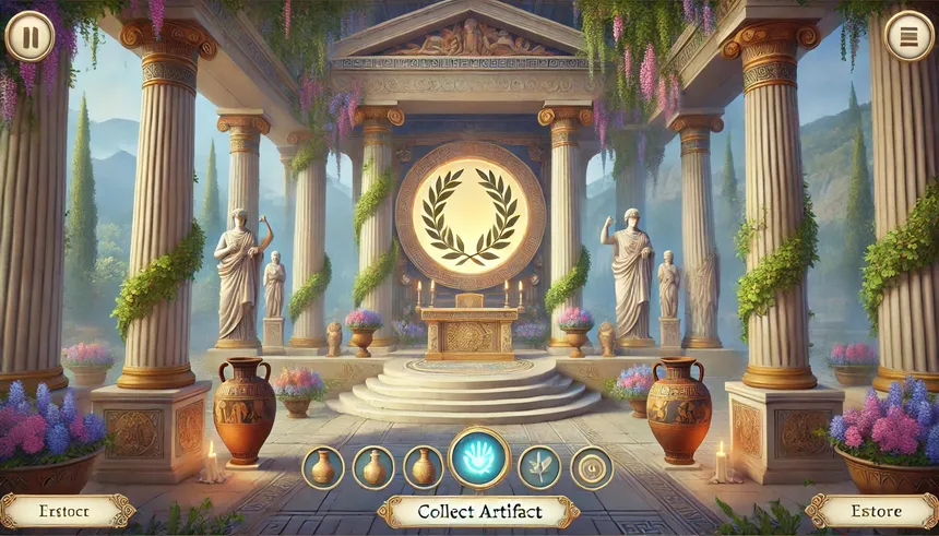 Скриншот 1 к игре Timeless Treasures: The Lost Artifact