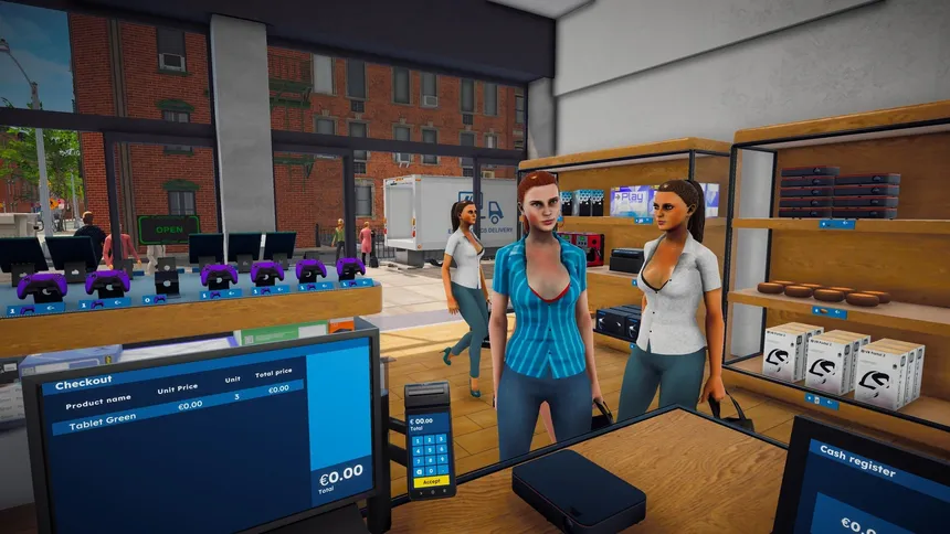 Скриншот 1 к игре Electronics Supermarket Simulator