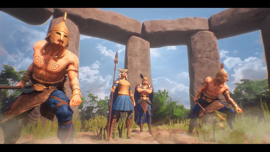 Скриншот 1 к игре Legends of Awen: Rise of The Fianna